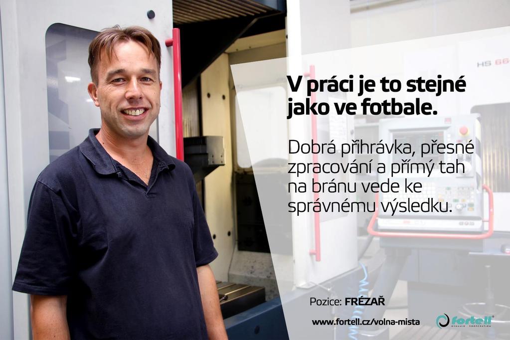 Frézař Vyučen ve strojním popř.