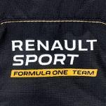 Potisk: diamantový vzor, logo týmu Formule 1, Renault logo na levém popruhu.