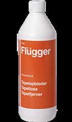 Změkčovač tapet Flügger odstraňovač tapet zajišťuje účinné a rychlé změkčení starého lepidla.