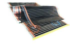 topné folie pro podlahové vytápění ECOFILM ECOFILM F FOLIE PRO PODLAHOVÉ VYTÁPĚNÍ Folie ECOFILM F jsou určeny pro vytápění pod dřevěné a laminátové plovoucí podlahy.