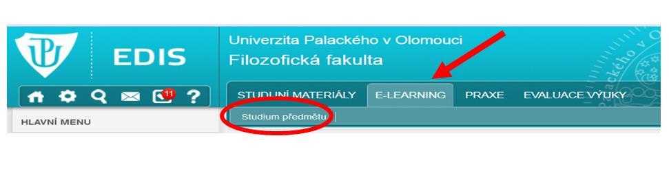 Příručka k portálu EDIS Základní informace pro studenty 5 upozornění chodila na Váš osobní e-mail, je nutné nastavit přeposílání