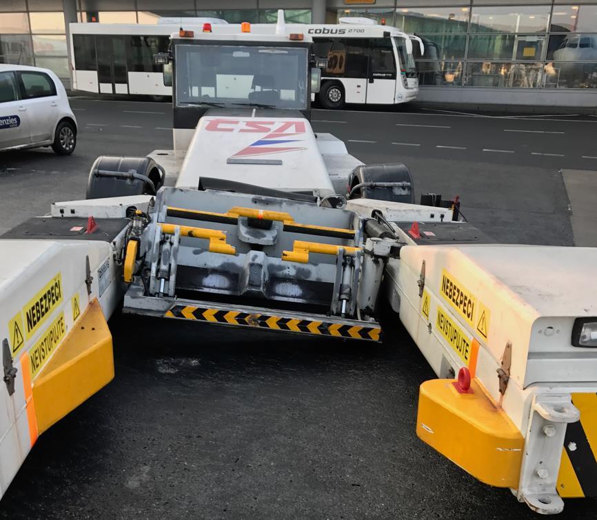 Czech Airlines Handling častěji využívají pushback s