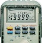 DIGITÁLNÍ TRUE RMS MULTIMETRY / APPA V, A, Ω, Hz, F, dioda, C, %DF veličina rozsah přesnost typ Napětí AC 400 mv 750 V 20 mv 750 V ±(1,0% + 5 dig.) ±(0,70% + 50 dig.