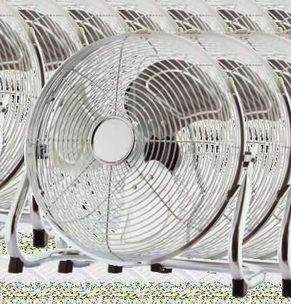 PODLAHOVÉ VENTILÁTORY Robustní podlahové ventilátory s kovovými lopatkami s možností volby výkonu, naklápěním a