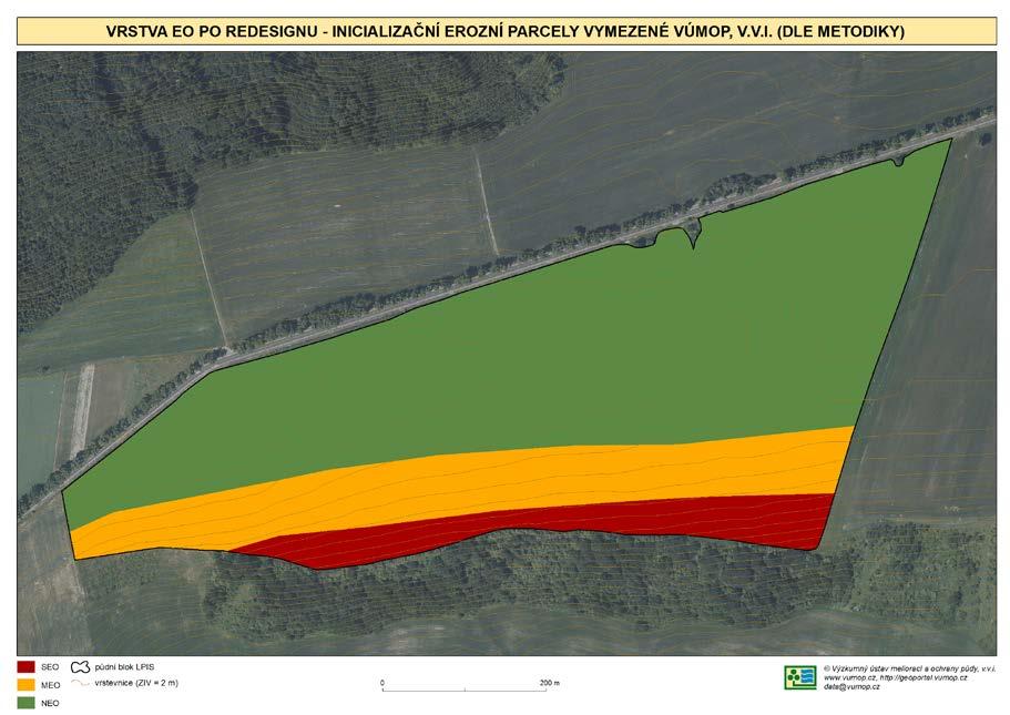 2 NÁSTROJE OCHRANY STANDARD DOBRÉHO ZEMĚDĚLSKÉHO A ENVIRONMENTÁLNÍHO STAVU DZES algoritmus pro erozní parcelu: pokud plocha SEO v podkladové rastrové vrstvě erozní ohroženosti přesahuje 50 % výměry