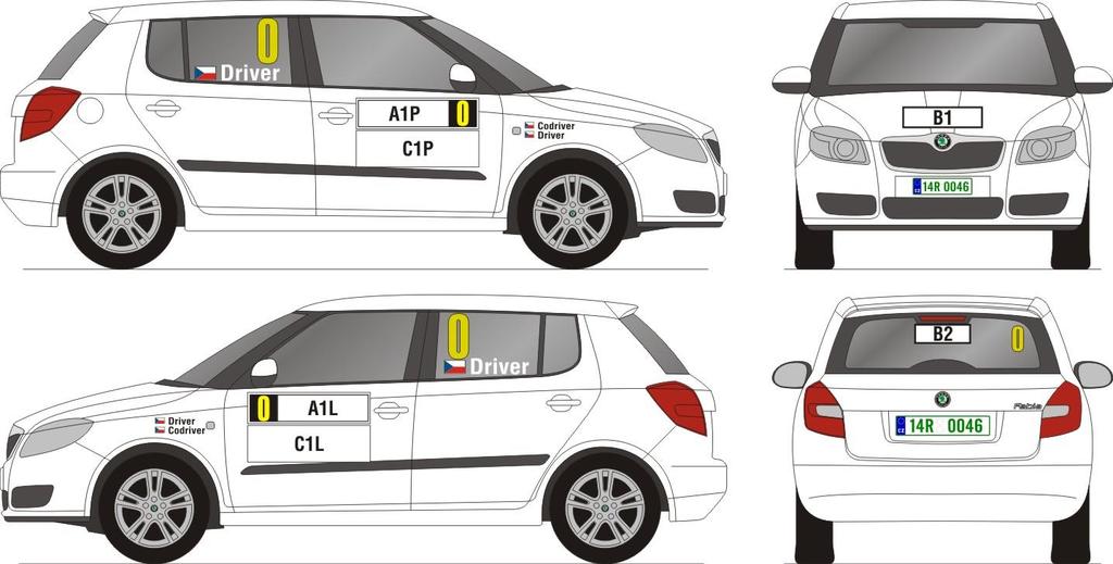 Zvláštní ustanovení XII. RALLY VSETÍN 16. 17. října 2015 PŘÍLOHA Č.