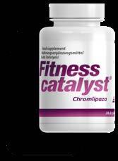 FITNESS CATALYST CHROMLIPAZA Bylinný komplex s organickým chrómem spolupůsobí při normálním metabolizmu stopových prvků.