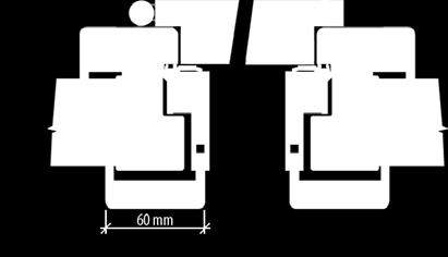 Po nainstalování obkladu zárubně se zúží průchod dveřmi cca o 3 cm a sníží o 1,5 cm. Rovněž je nutné, aby zámek ve dveřích měl hloubku zádlabu 80 mm.