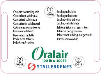 Přípravek ORALAIR předepisují lékaři, kteří jsou odpovídajícím způsobem vyškoleni a mají odpovídající zkušenosti s léčbou alergie Lékaři, kteří předepisují tento přípravek dětem, mají odpovídající