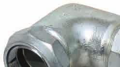 ISIFLEX SPOJKY 2.2 Spojky na kovové potrubí Spojky určené pro bezzávitové spojování kovového potrubí vyráběného dle DIN normy. Z pogalvanizované tvárné litiny.