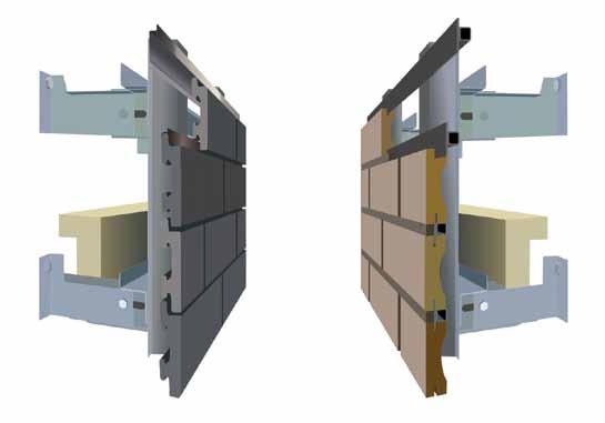 Obkladové pásky pro závěsné fasádní systémy Stále více architektů a investorů dává u veřejných a komerčních budov přednost fasádám se vzhledem cihelného zdiva.