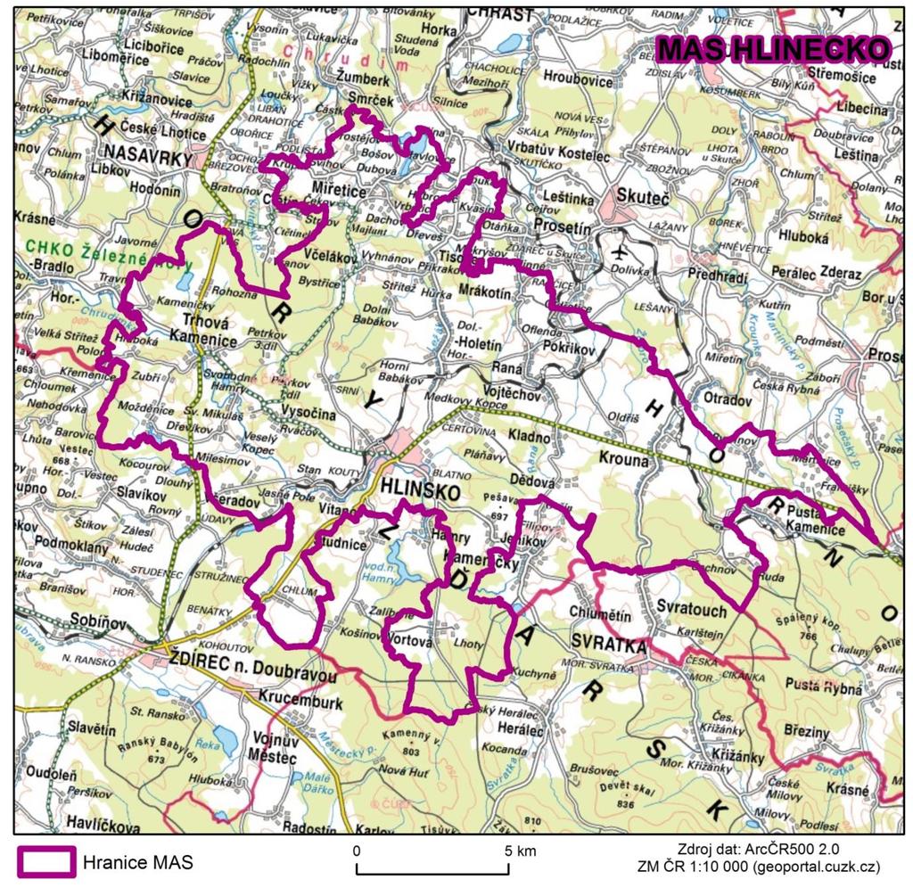 regionu. I proto nemá Hlinecko příliš silnou zemědělskou tradici. K ma