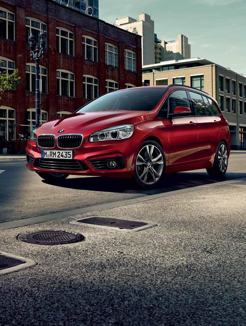 Radost z jízdy BMW ŘADY 2 GRAN TOURER CENA ZÁKLADNÍHO MODELU