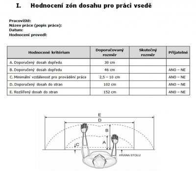 UTB ve Zlíně, Fakulta managementu a ekonomiky 36 Obr. 10: Formulář ergonomického auditu (Ergonomie, 2015) 4.