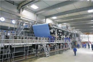 Pragati, Indie 2016, hydraulický nátok 4 480 mm pro papírenský stroj na výrobu