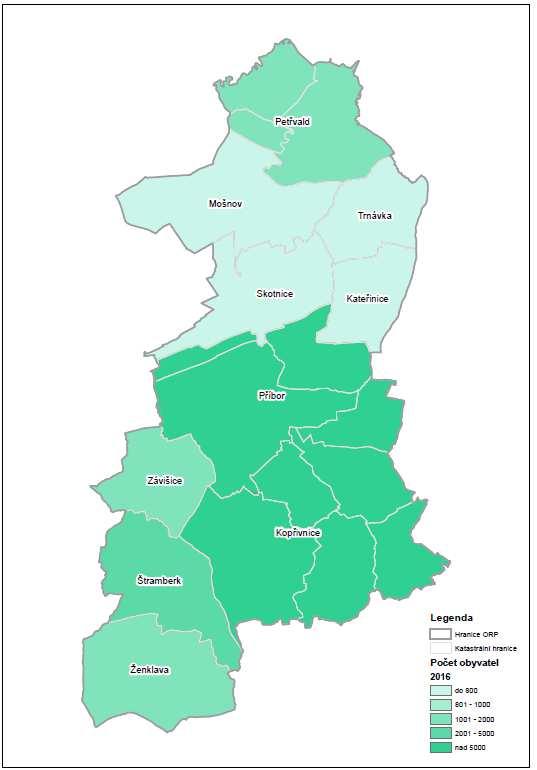 Z následující tabulky je patrný nárůst podílu obyvatelstva ve věku 65 a více let (index stáří, tj.