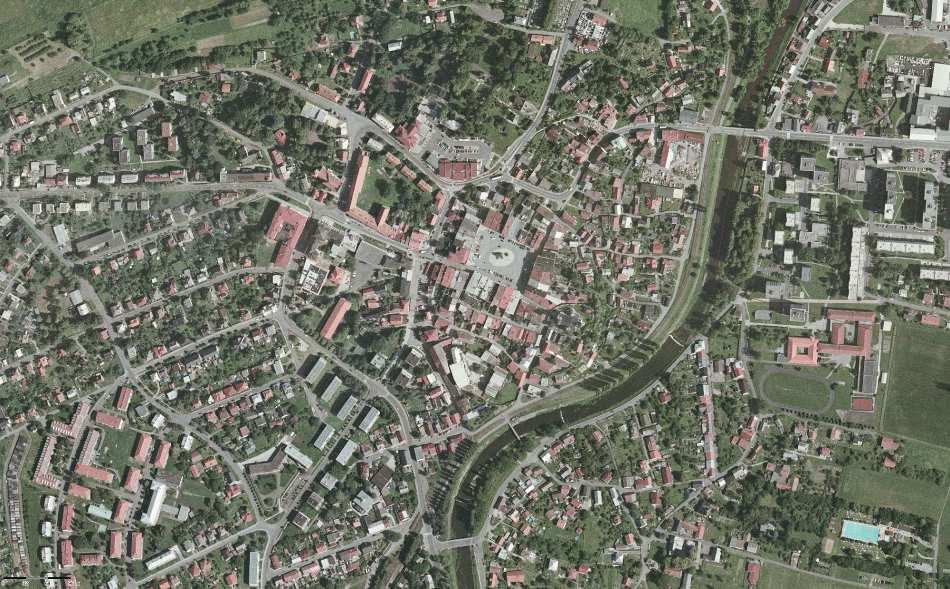 vojenské mapování Františkovo (1836 1852): Dnešní stav: Štramberk Historické centrum Štramberku si do dnešní doby zachovalo původní urbanistickou strukturu.