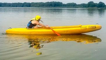 Široký záběr (oblouk) Široký záběr slouží k udržení nebo změně směru jízdy, anebo k otáčení lodi.