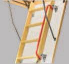 190 20 Patky LXS Patky hnědé barvy zdokonalují vzhled schodů, zlepšují stabilitu žebříku a chrání podlahu před případným poškrábáním.