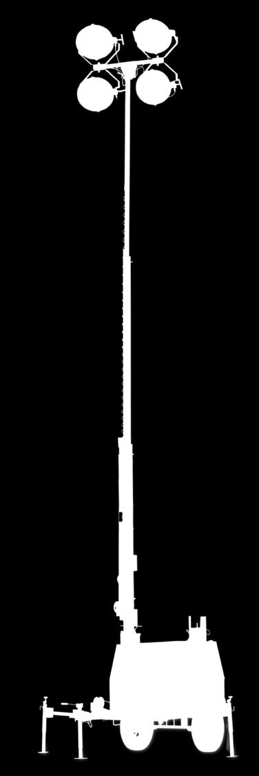 LSW6K Řada LSW6K jsou lehké, kompaktní světelné věže na přívěsném vozíku s manuálním výsuvem stožáru, jednoduchou obsluhou a snadnou manipulací.