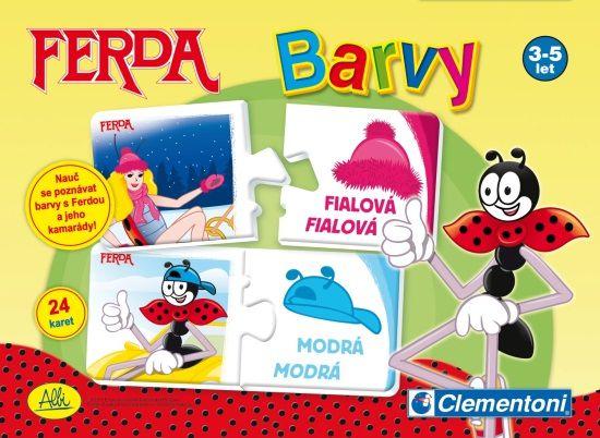 Ferda Barvy od 3 let 15 minut Počet hráčů: 1 a více Barvy je naučná hra, která dítě uvede do světa