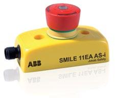 Nouzové vypínací tlačítko s indikací Smile AS-i Schválení TÜV NORD Použití: Pro zastavení stroje nebo procesu Bezpečný vstupní uzel v systémech AS-i Vlastnosti: Nouzové vypínací tlačítko až do