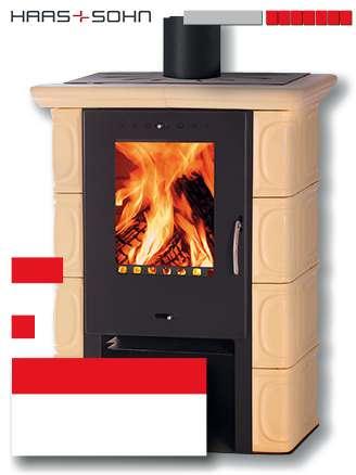 Kachlová kamna Treviso II Provedení plech, keramika plech, keramika plech, masivní keramika, litinová dvířka plech, masivní keramika, podstavec Výkon 6 kw 6,3 kw 7 kw