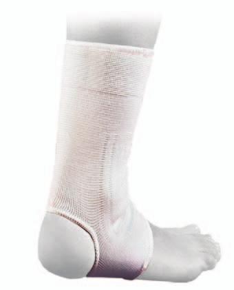 4,5 6 37,5 39,5 6,5 8 40 42 8,5 10 42,5 44,5 DOUBLE STRAP ANKLE SUPPORT Celkové zpevnění hlezna Prodyšný materiál Drytex Komprese a zateplení Barva černá kód VZP: 0062913 kód DJO: 79-8137x