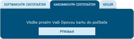 Hotovo Done 6. Logging into the Partner24 application Insert your HW keyring in the USB port, start your web browser, and enter www.partner24.