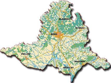 Základní informace Rozloha: Počet obyvatel: 7 188 km 2 (4. nejrozsáhlejší kraj) 1 178 812 (3. nejlidnatější kraj) Hustota obyvatel: 164 obyv./km 2 HDP: Sousední země: 498 757 mil. Kč, tj.