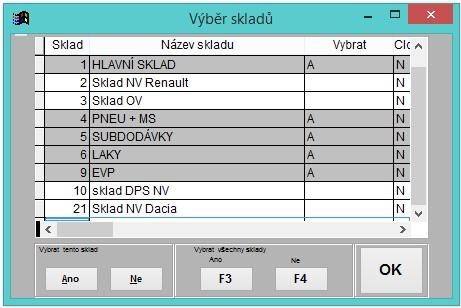 -> Pomocí Náhledu (F3) zobrazit sestavu zůstatkové soupisky.