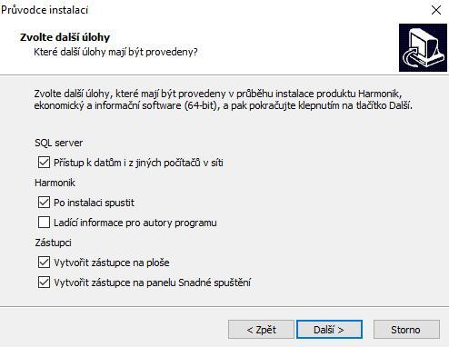 Dalším krokem je vytvoření zástupce složky aplikace v nabídce Windows Start.