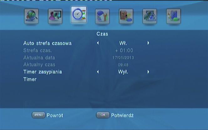 CZ Nastavení události V seznamu událostí a detailu událostí, stisknutím tlačítka <Žluté> vstoupit do pokročilého nastavení časovače a naplánovat událost pro její sledování nebo nahrávání. 6.