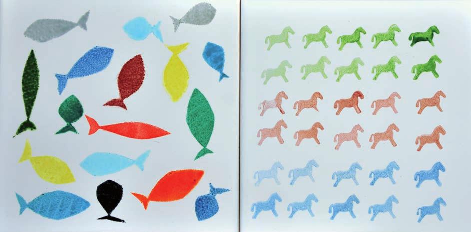 29 KERAMICKÉ DEKORAČNÍ BARVY Barvy řady KD od WELTE představují osvědčený způsob zdobení pod transparentní a do syrové glazury.