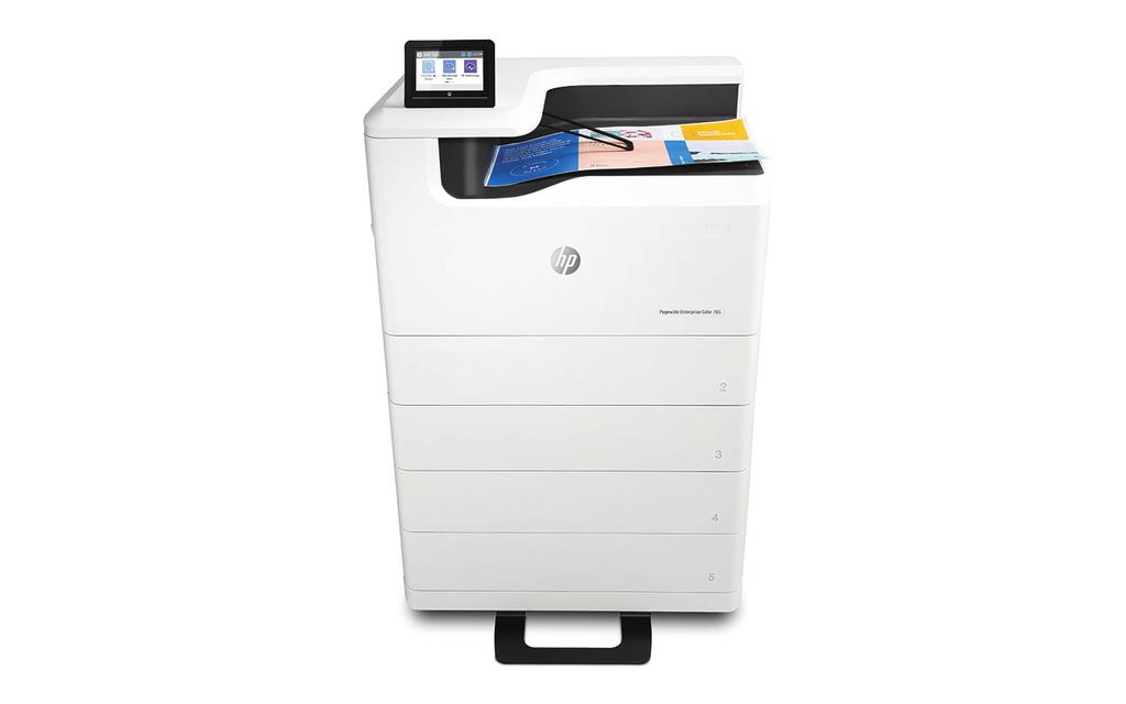 Datový list Barevná tiskárna HP PageWide Enterprise Color 765dn Nové paradigma tisku Moderní firmy vyžadují progresivní technologie proto společnost HP vytvořila novou generaci tiskáren HP PageWide