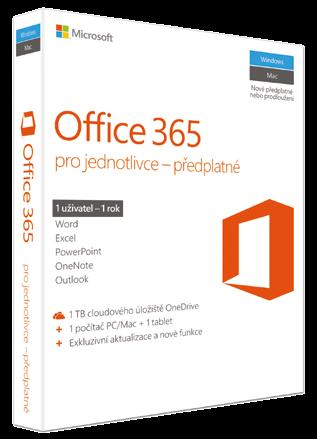 Personal + Microsoft Bluetooth myš 1 699,- Office 365