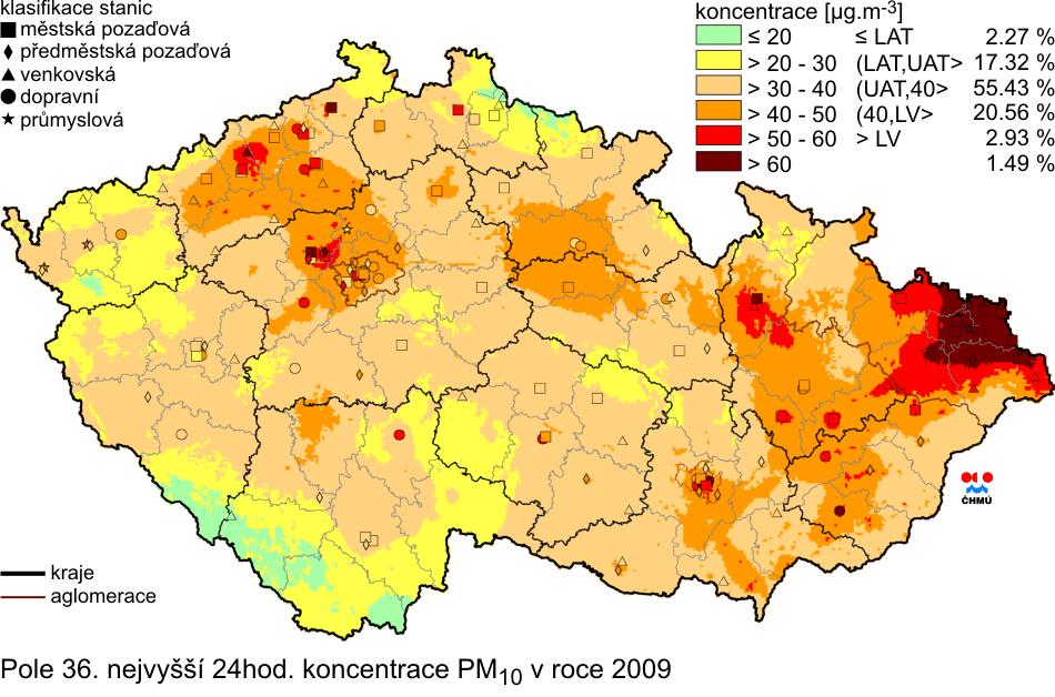 OVZDUŠÍ MEZIROČNĚ