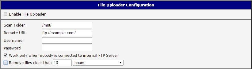 2. KONFIGURACE 2. Konfigurace Samotná konfigurace uživatelského modulu se provádí pomocí formuláře, který lze zobrazit kliknutím na položku Configuration.