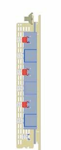 Maximální šířka kanálu je 80 mm. Lišta BPZ-CP-.