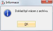 Dávku vraťte jako původní bez čísla a při tvorbě dávky, před jejím uložením, vpravo dole zatržením zvolte disketa. Pokud byl doklad vrácen z důvodu jiné pojišťovny pacienta, zatrhněte poj.