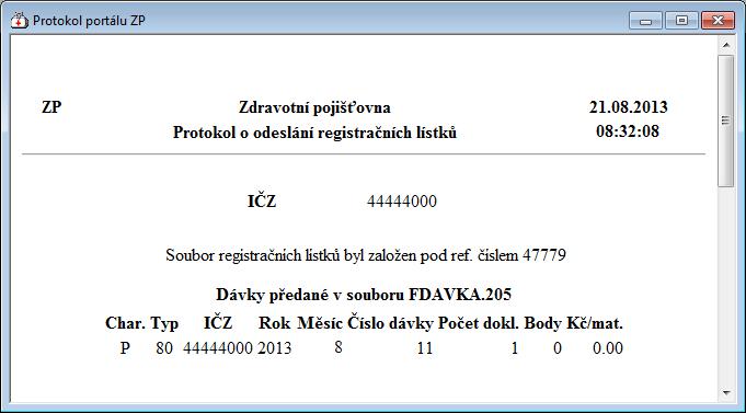 3) Pokračujte tlačítkem [Podepsat a odeslat data]. 4) Vyčkejte na odeslání dat.