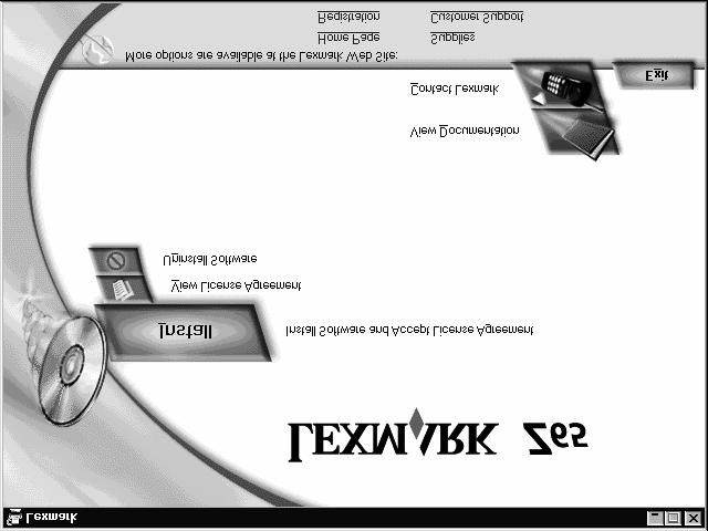 Po vložení disku CD se softwarem tiskárny se nic nestane. (Windows) Nejprve zkuste problém vyřešit kontrolou položek na str. 13. Poté: a Zavřete všechny otevřené softwarové aplikace.