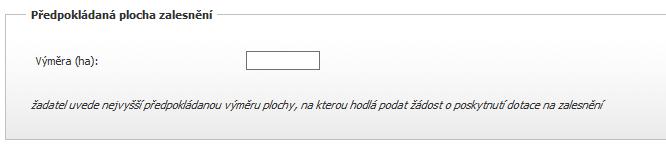 V případě, že Ohlášení nebude řádně podáno, nebude poskytnuta dotace na založení lesního porostu pro rok 2017. V rámci kapitoly 4 bude stručně popsán postup podání Ohlášení pomocí PF SZIF roku 2017.