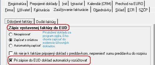 Pred samotnou prácou odporúčame uskutočniť prvotné nastavenia pre túto časť programu cez Firma Nastavenie Režim účtovania.