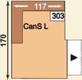 úložným CanSR 318 2,5-sedák s přístavným AhoL2,5 185 x 76 x 90 cm 319 2,5-sedák s přístavným 2,5AhoR 185 x 76 x 90 cm 320 3-sedák s přístavným AhoL3 211 x 76 x 90 cm 321 3-sedák s přístavným 3AhoR