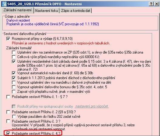 V případě, že je řádné přiznání již zablokováno, je nutné nahrát upravené soubory, vytvořit dodatečné přiznání a odvést rozdíl.