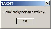 U nesíťové verze, případně pokud je s diakritikou i administrátorské heslo, je potřeba obrátit se o pomoc na hot-line.