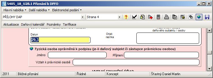 komponenty: PROGRAMY\navigator.chm DOPLNĚNÍ: 3.5.2012 (bylo též zahrnuto do doplňku 02 ze dne 10.5.2012) V souvislosti s legislativními změnami v daňových oblastech aktualizována knihovna daňových zákonů.