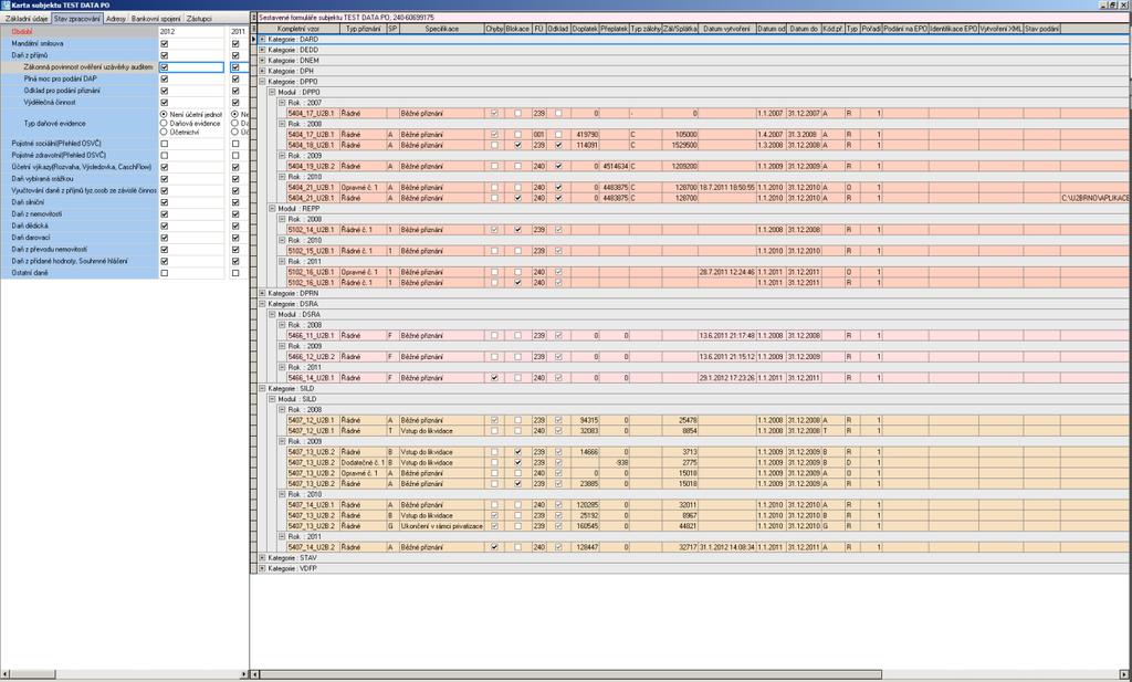 AKTUALIZACE 210 verze: TO2_197.164_2012.01.00 datum vydání: 16.1.2012 Změny realizované v aktualizaci MODULY BALÍČKŮ ŠABLON - NOVĚ ZAŘAZENÉ PŘIZNÁNÍ K DANI Z PŘÍJMŮ FYZICKÝCH OSOB <5405_18_U2B.