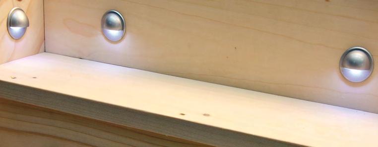 png LED svítidla CAMPO jsou vhodná pro zabudování do podlah, nábytku, obkladů stěn nebo sádrokartonových příček. Jejich konstrukce je přizpůsobena pro osvětlování schodišť.